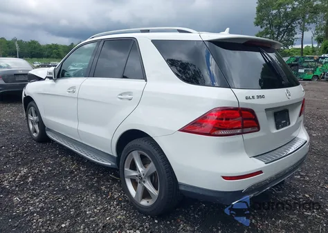 2017 Mercedes-Benz Gle 350 4Matic из США, поврежденный, VIN 4JGDA5HB4HA905540